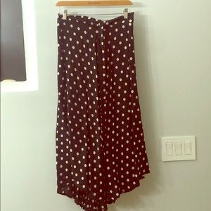 Cute black polka dot skirt